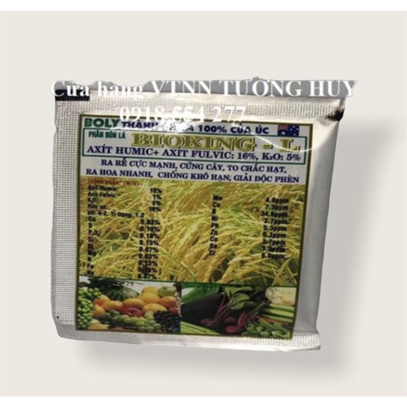 Phân bón lá Bioking - l cải tạo đất, ra rễ mạnh