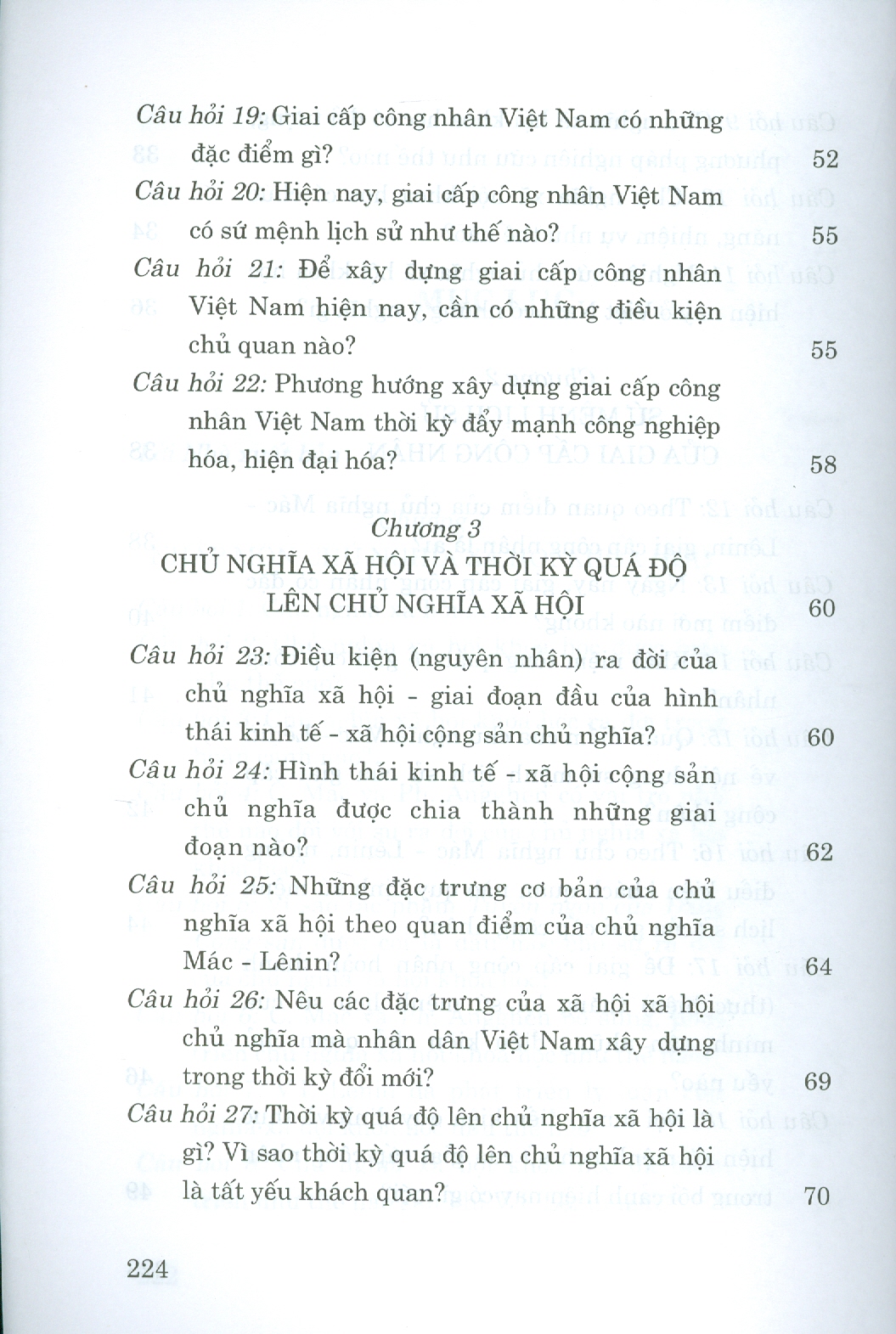 Hỏi - Đáp Môn Chủ Nghĩa Xã Hội Khoa Học (Dành cho bậc đại học hệ chuyên và không chuyên lý luận chính trị)