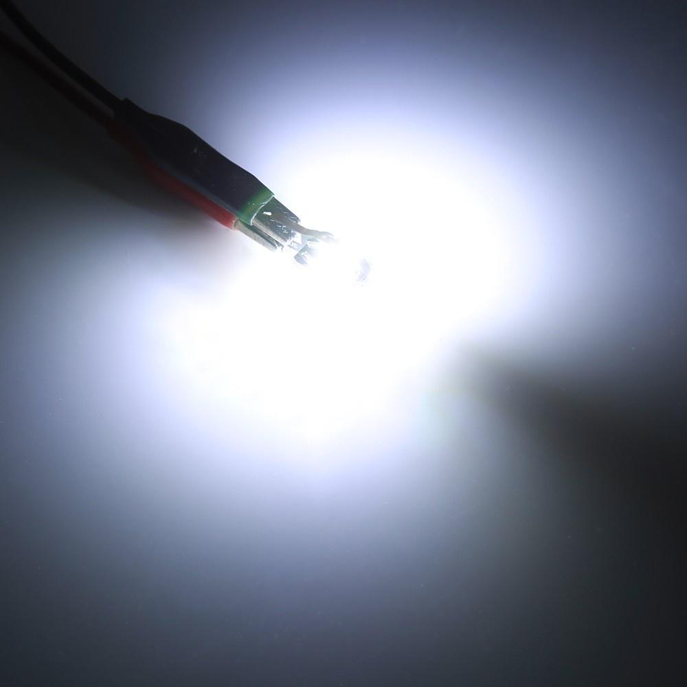 10 cái Bóng đèn Xe hơi T10 LED Trắng 5730 8SMD 12V Xe Bên Nêm Ánh sáng Trắng Ánh sáng Xe Nội thất Bóng đèn Kiểu dáng Xe hơi