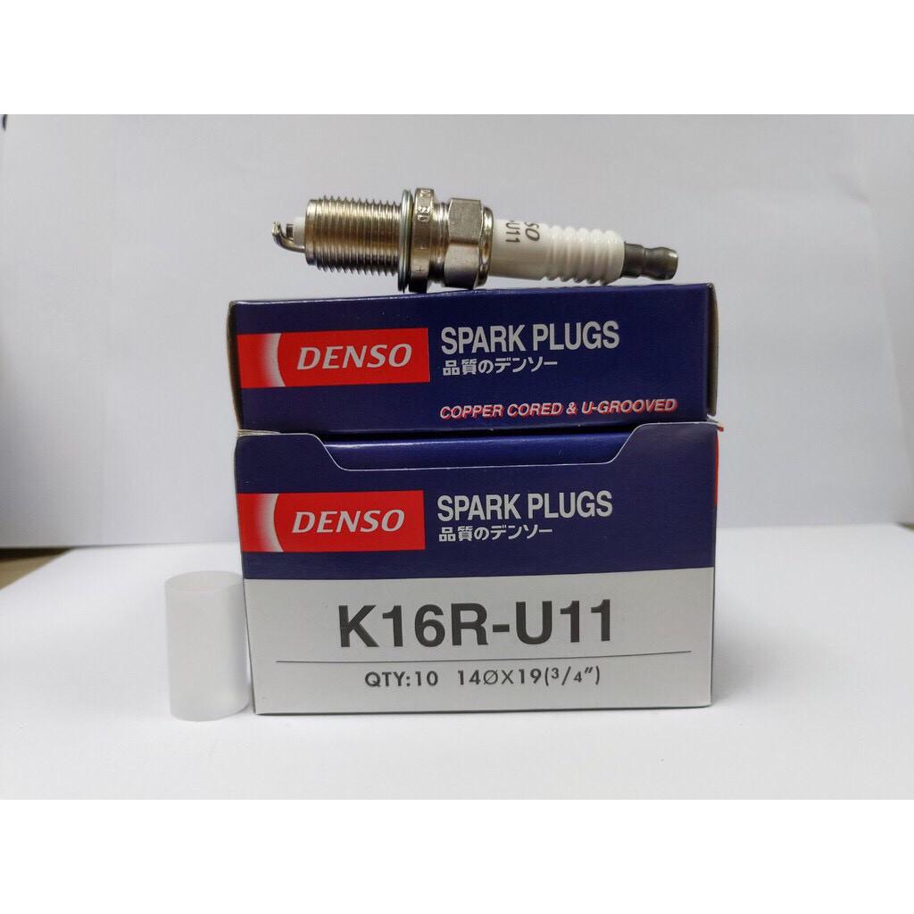 Bugi Denso K16R-U11 chính hãng cho các loại xe Toyota Vios, Corolla, Altis, Yaris