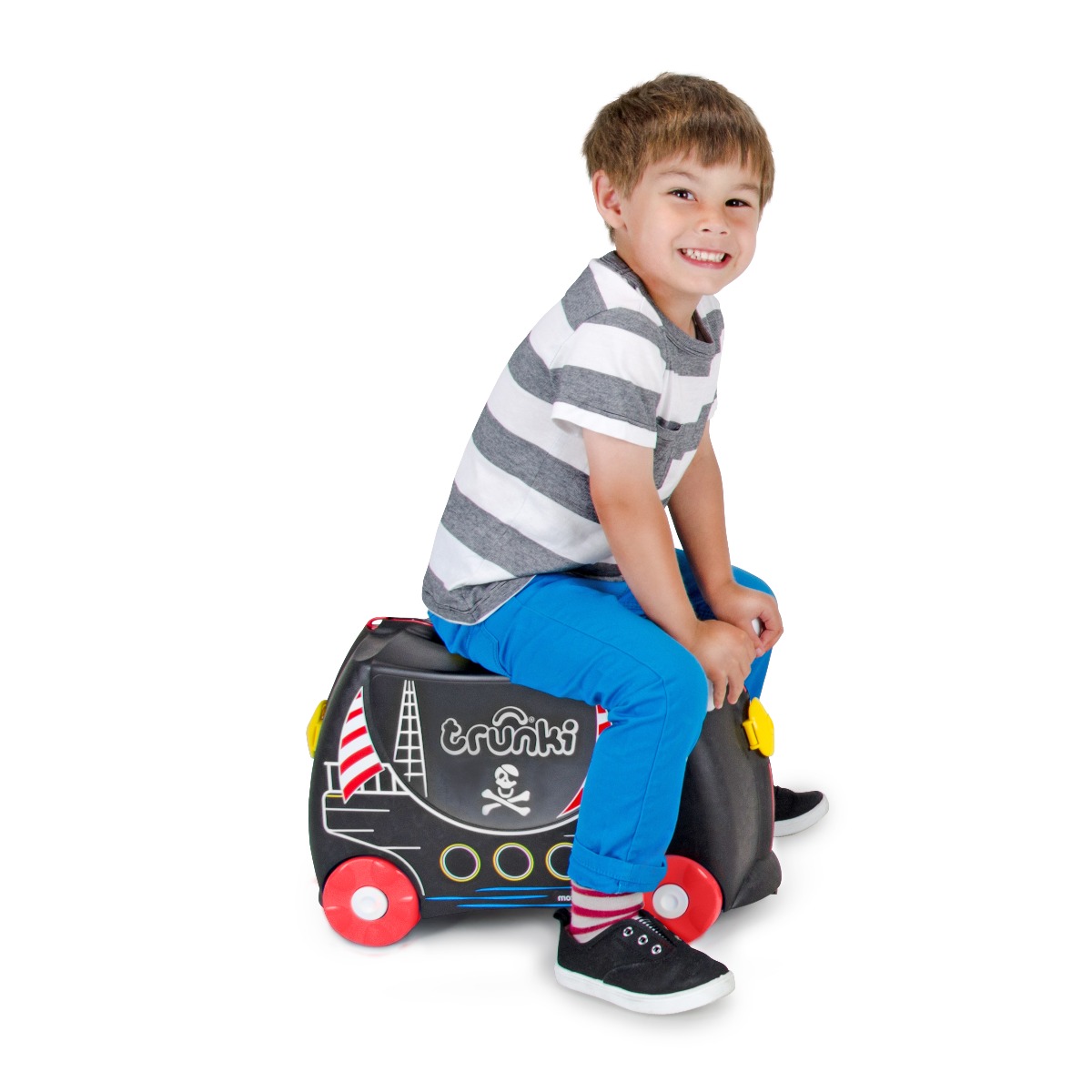 Vali trẻ em TRUNKI - Tàu cướp biển Pedro 0312-GB01