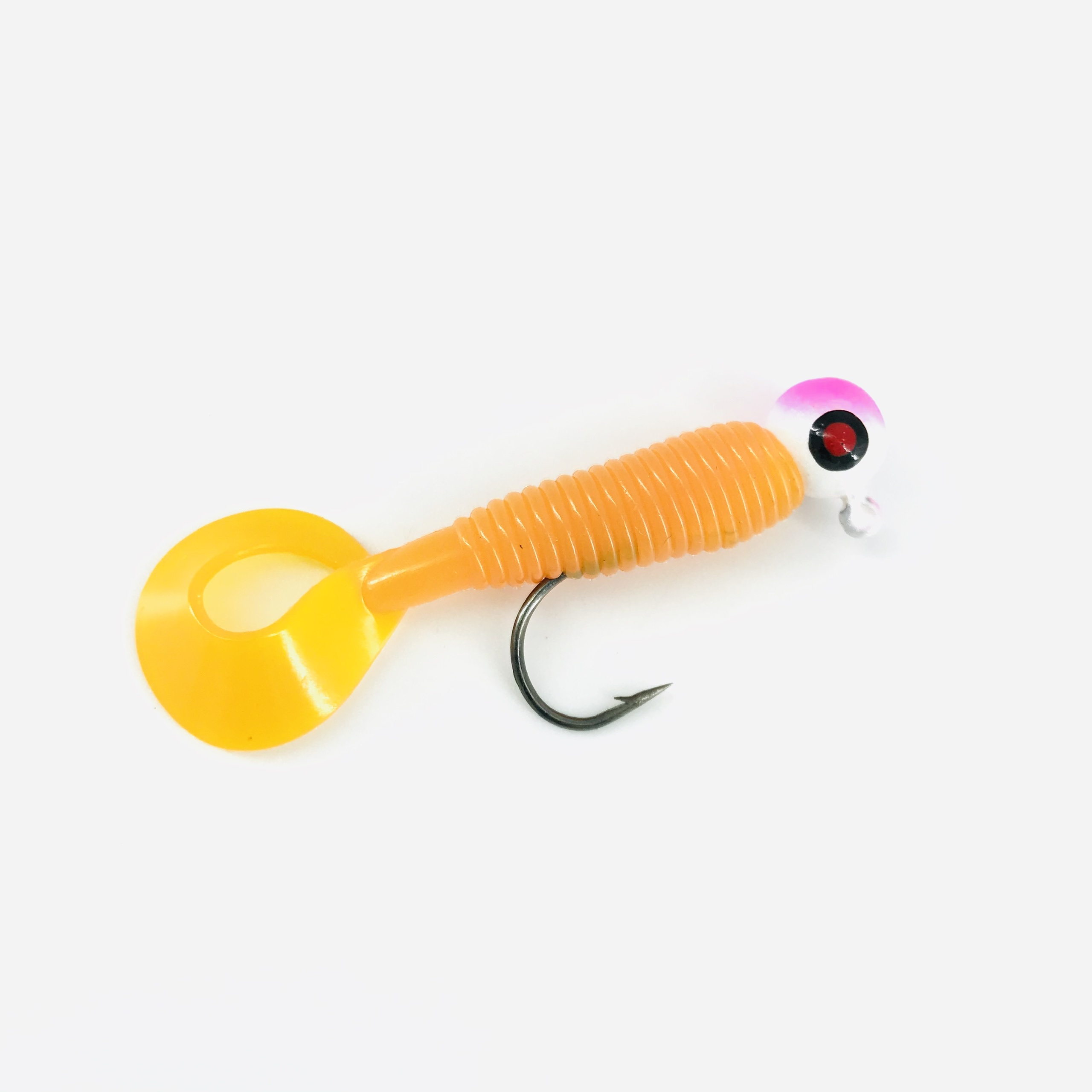 Hộp 17 mồi mềm câu lure kèm 17 lưỡi câu jig head, mồi câu cá lóc, cá tráp, cá chẽm, rô phi hiệu quả (dài 7.5gam x nặng 5cm)