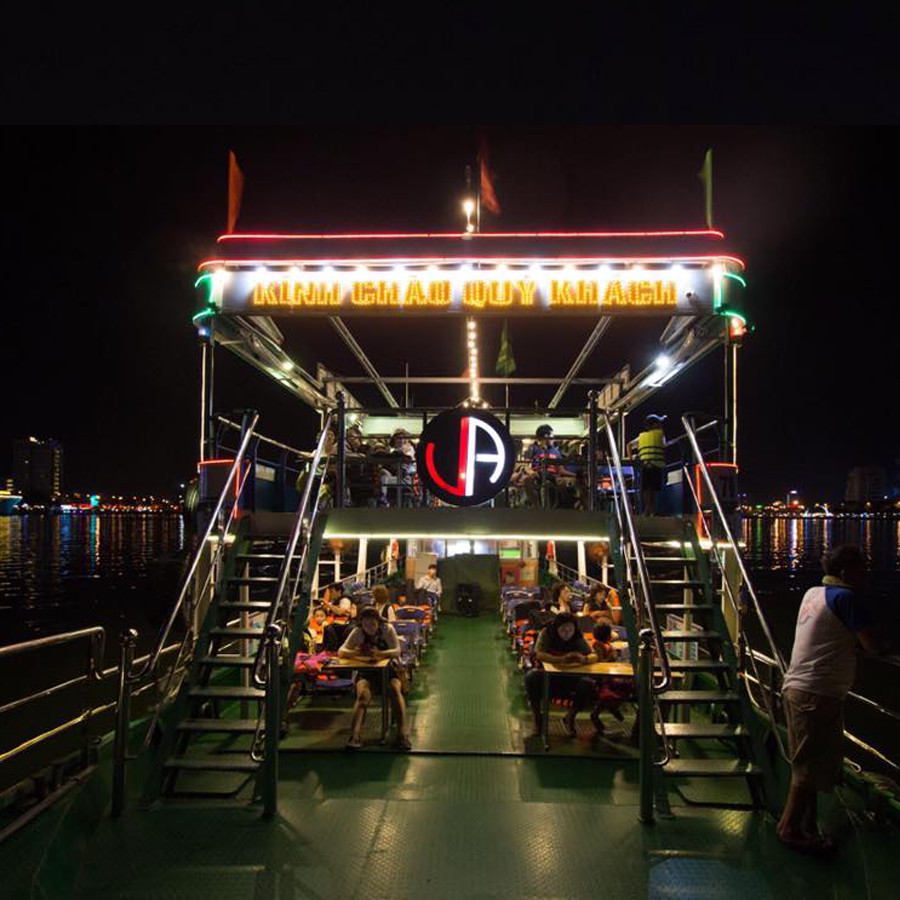 Hình ảnh Vé Du Thuyền Sông Hàn, Ngắm Cảnh Đà Nẵng Về Đêm