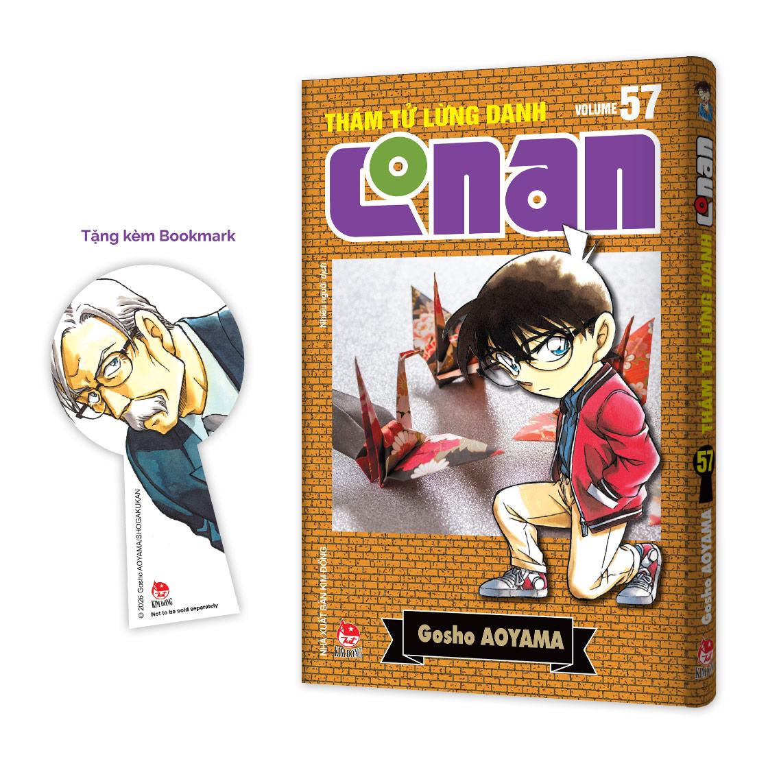 Sách - Thám Tử Lừng Danh Conan - Tập 57 - Bản Nâng Cấp - Tặng Kèm Bookmark