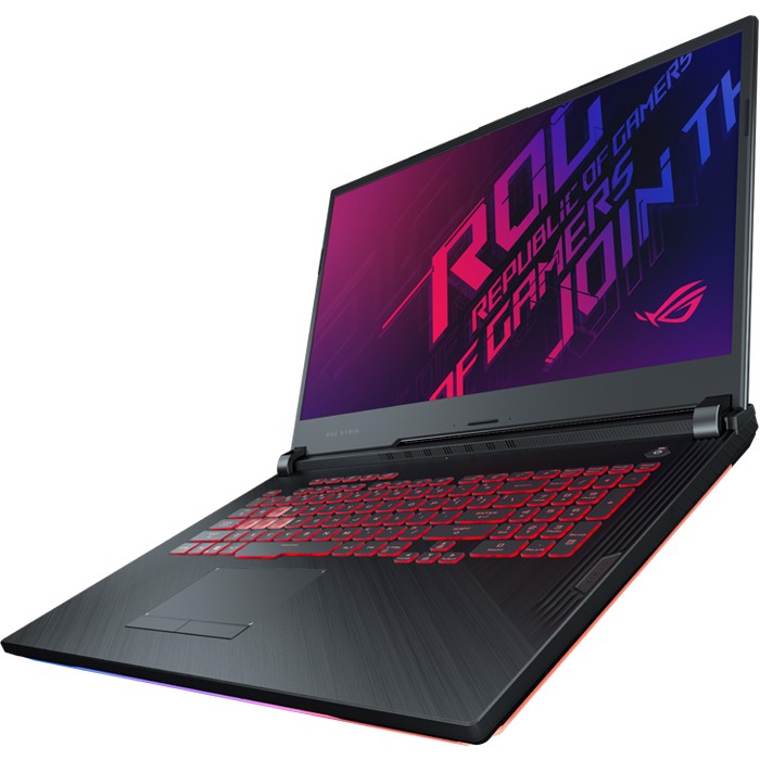 Laptop ASUS ROG Strix G G731-UEV140T (Core i7-9750H/ 8GB DDR4 2666MHz/ 512GB SSD PCIE G3X4/ GTX 1660Ti 6GB/ 17.3 FHD IPS, 144Hz/3ms/ Win10) - Hàng Chính Hãng