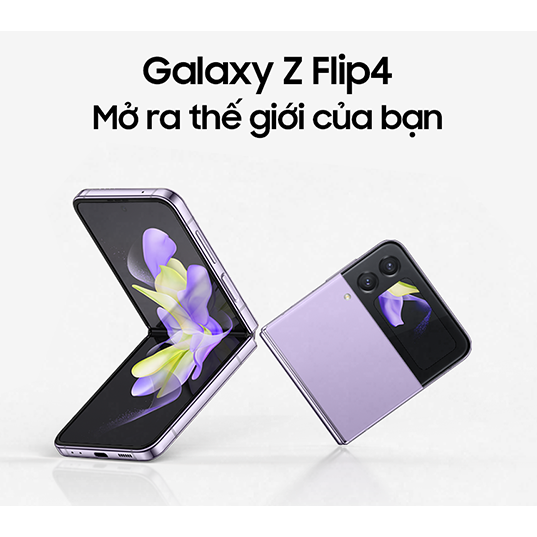 Điện thoại Samsung Galaxy Z Flip 4 - Hàng chính hãng