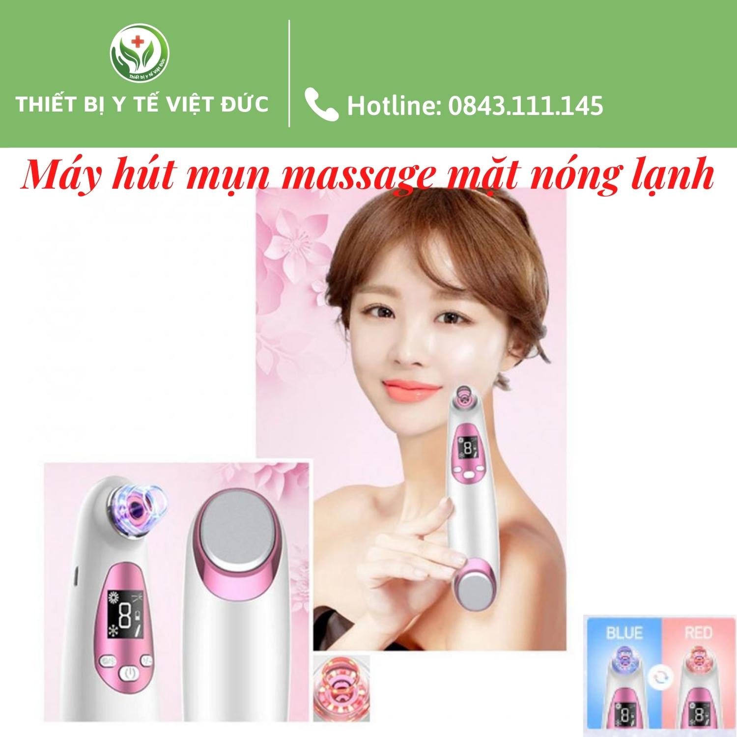 Máy Hút Mụn Cầm Tay, Hút Mụn Đầu Đen, Mụn Cám