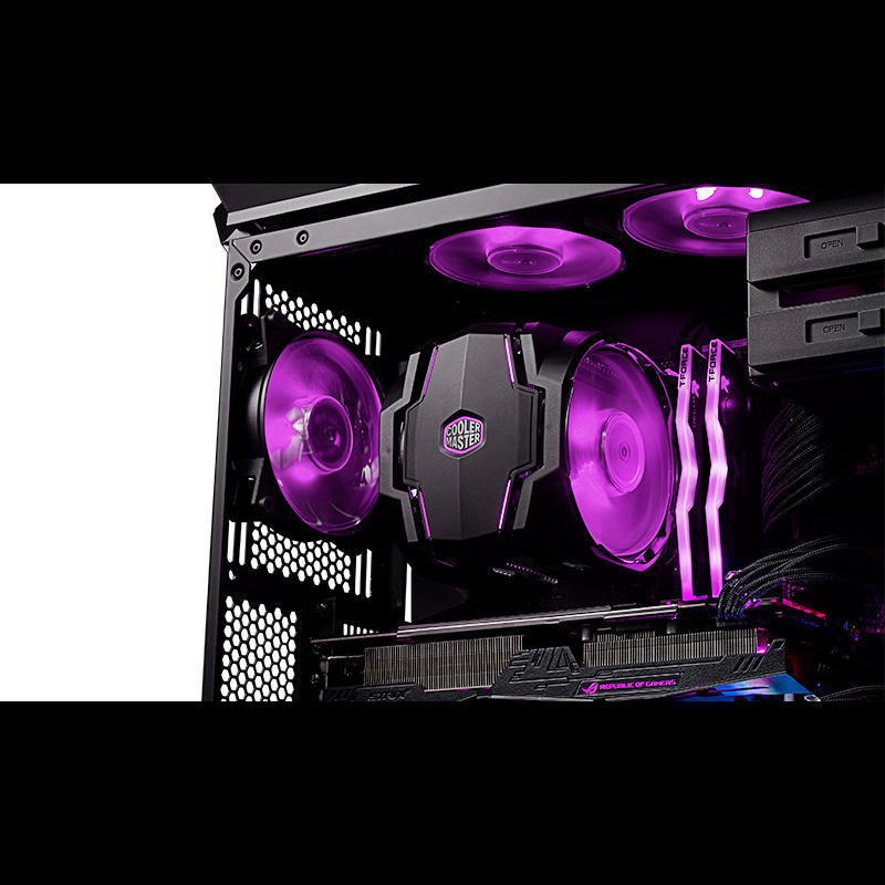 Quạt Tản Nhiệt CPU Cooler Master MA610P LED RGB - Hàng chính hãng