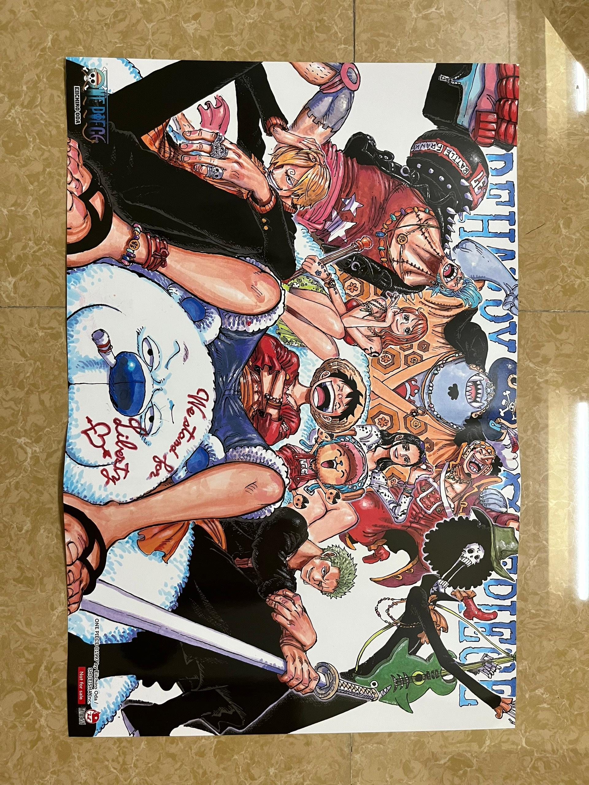 Poster kỉ niệm 15 năm Offline One Piece - NXB Kim Đồng