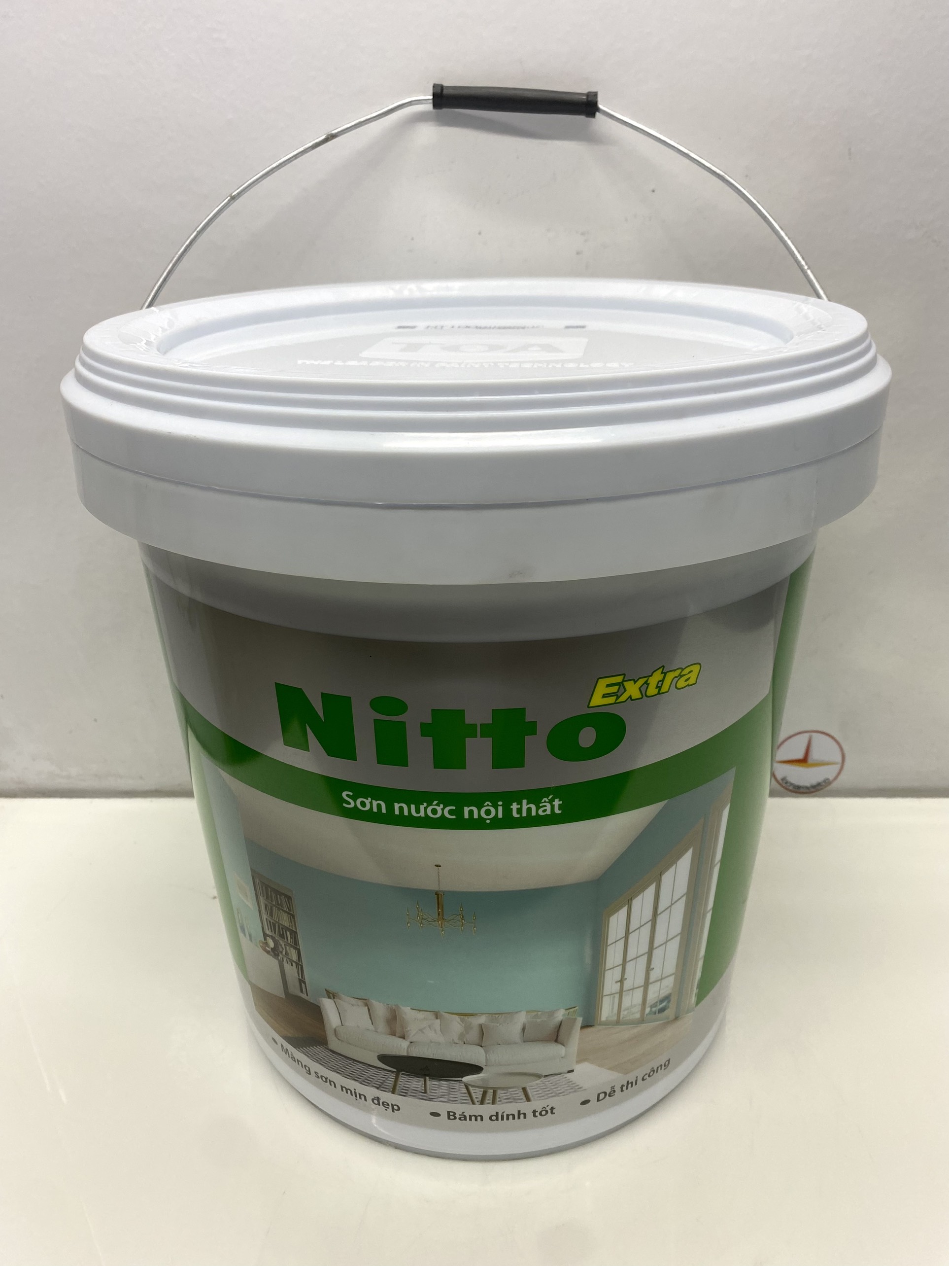 Sơn Nước Toa Nitto Extra nội thất trắng 100 _17L