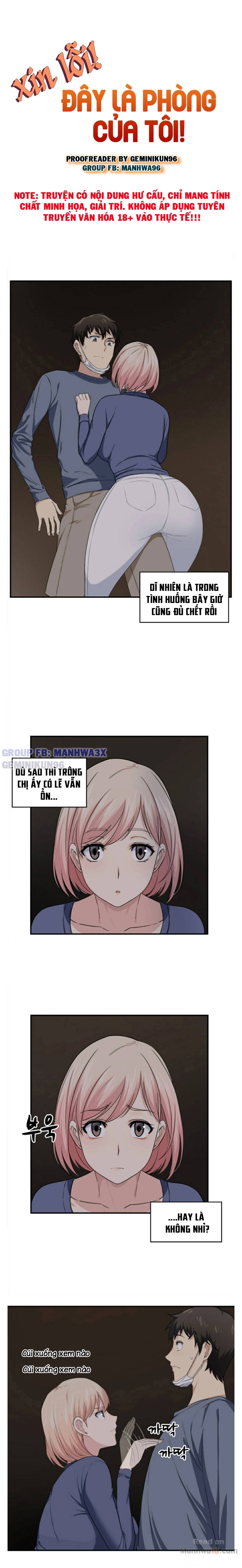 xin lỗi! đây là phòng của tôi! chapter 10 1