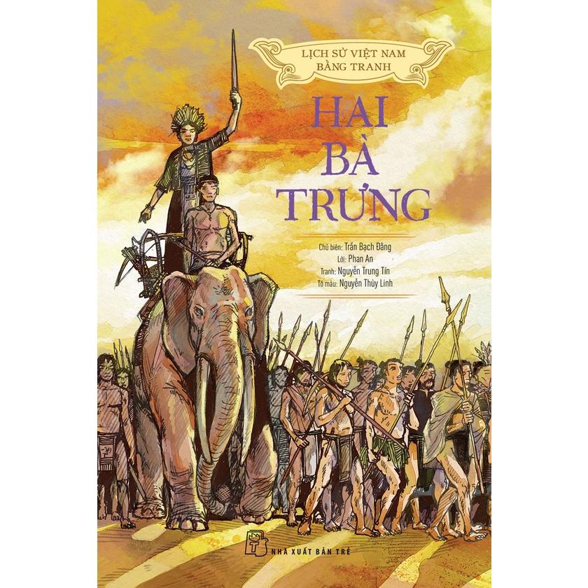 LSVN Bằng Tranh - Mỏng - Bản Màu - Hai Bà Trưng  - Bản Quyền