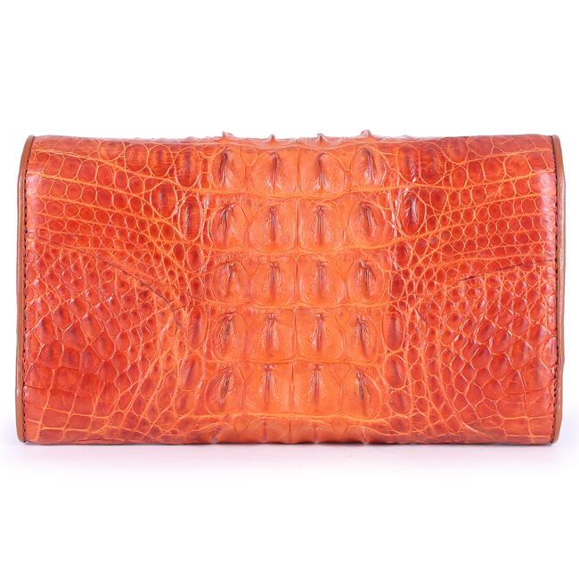 HC3201-02-03-07 - Bóp nữ da Huy Hoàng 3 gấp gai màu vàng bò, đen, nâu đỏ, nâu đất