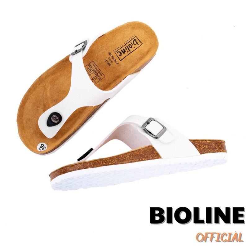 Dép xỏ ngón Bioline đế trấu da pu cao cấp chống nước P07 - Bioline Official