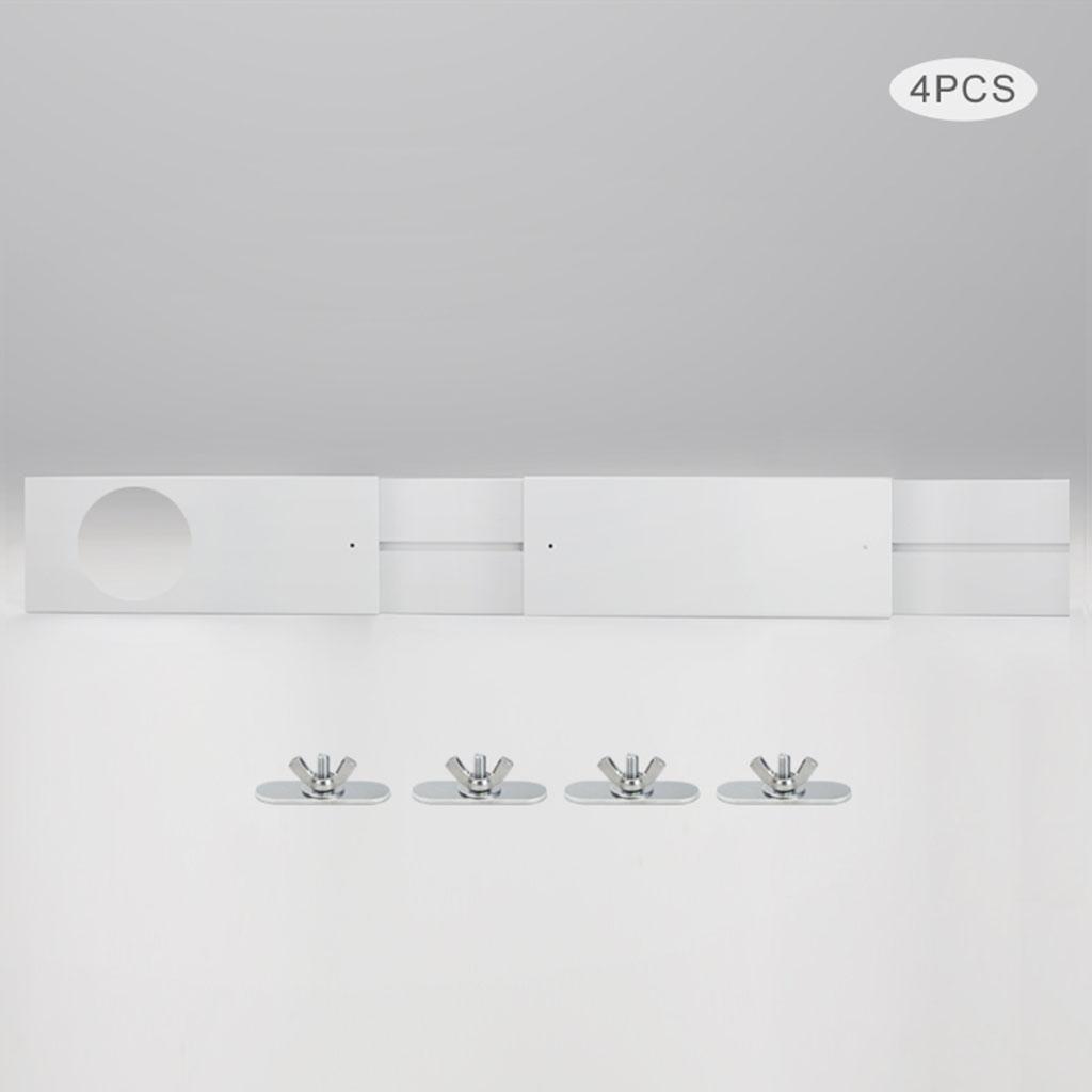 5pcs/set Universal Window Seal Kit Air Conditioner Exhaust Hose 5.9in Dia.