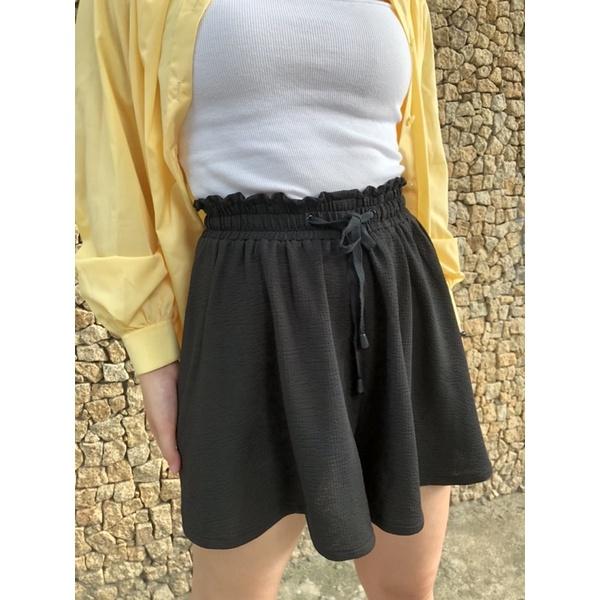 OLALASTUDIO quần đùi thun freesize Venn Mini Short