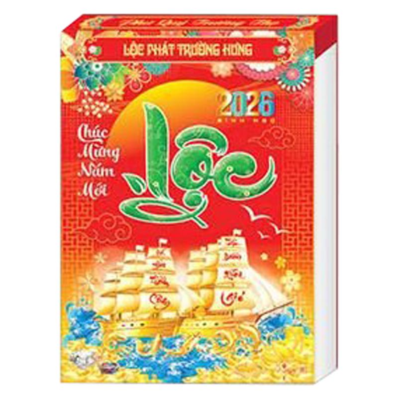 Lịch Bloc Đại 2026 - Chủ Đề Cảnh Đẹp Bốn Mùa - Văn Lang VL12A