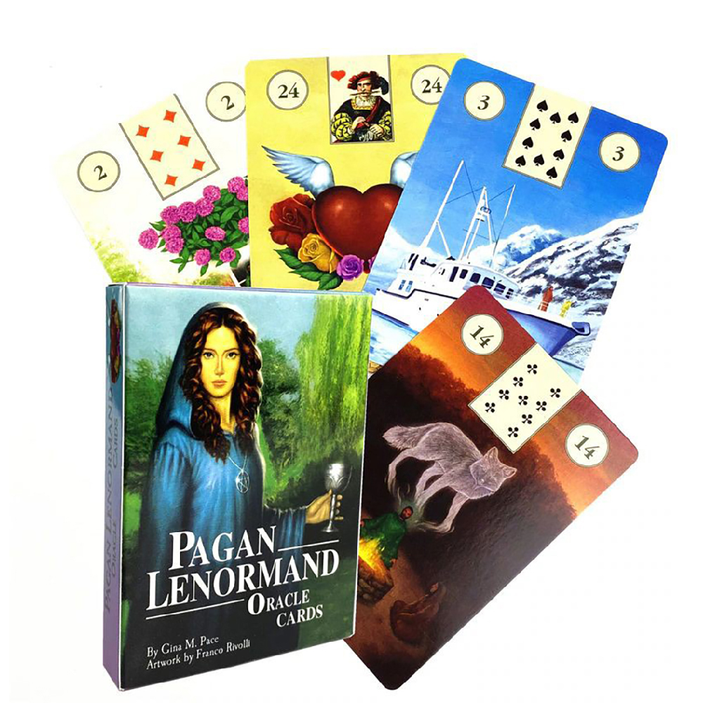 Bài Lenormand Pagan Lenormand Tặng Đá Thanh Tẩy