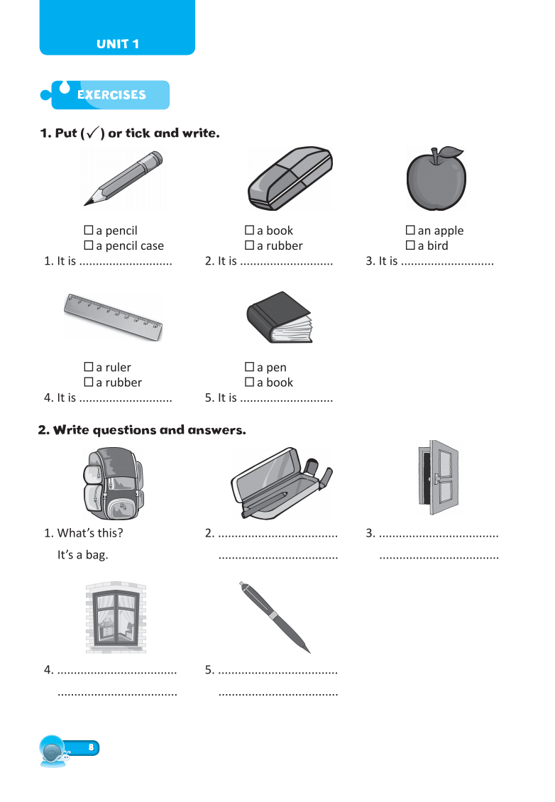English Writing Family And Friends 1 - Luyện Viết Tiếng Anh 1 (Tái Bản)