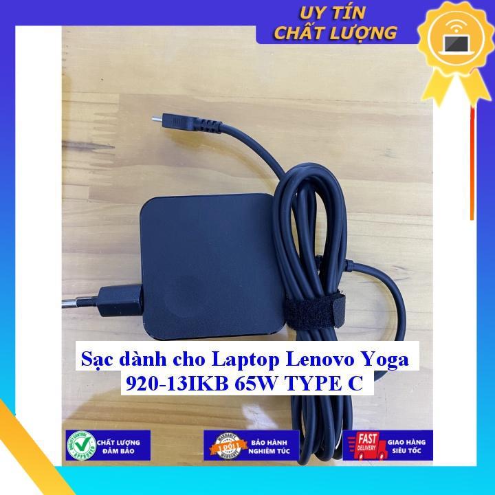 Sạc dùng cho Laptop Lenovo Yoga 920-13IKB 65W TYPE C - Hàng Nhập Khẩu New Seal