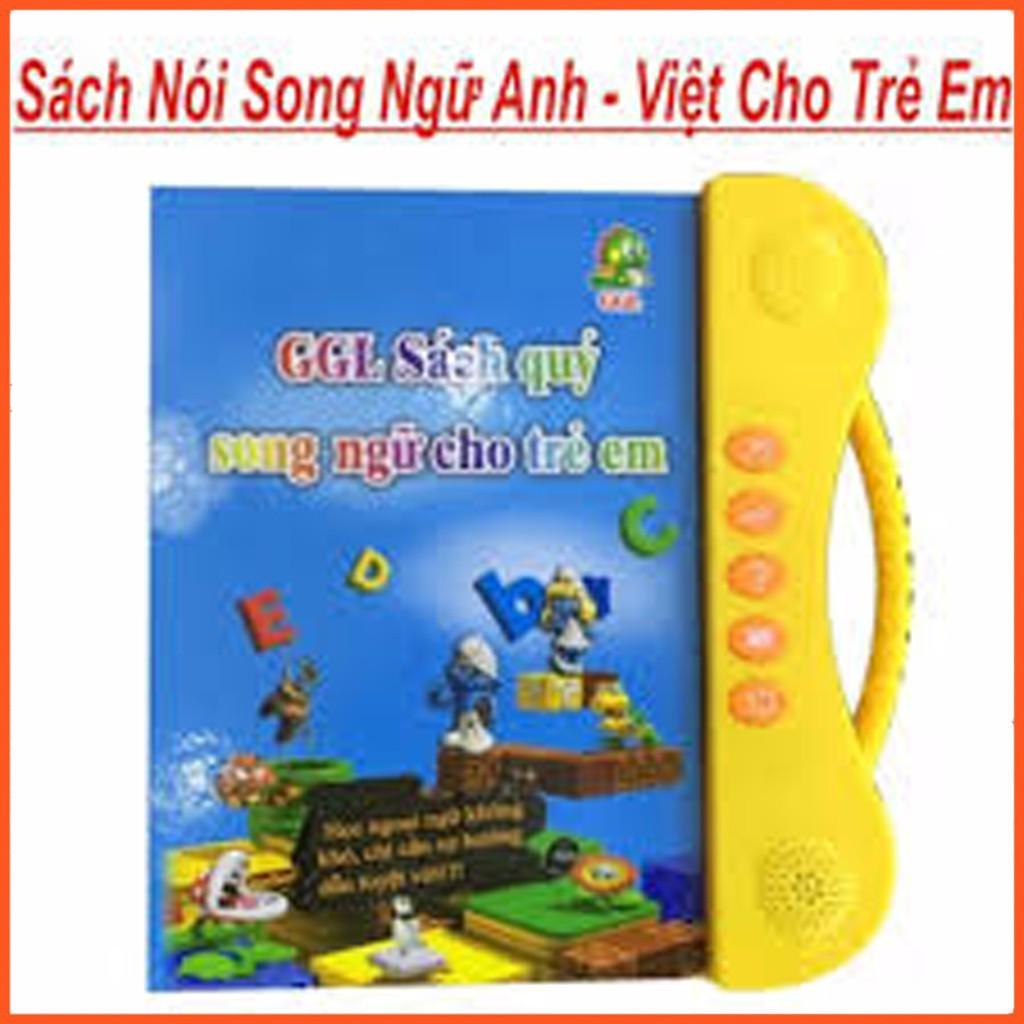 Sách nói điện tử song ngữ anh việt kèm bút dạ tích đáp án