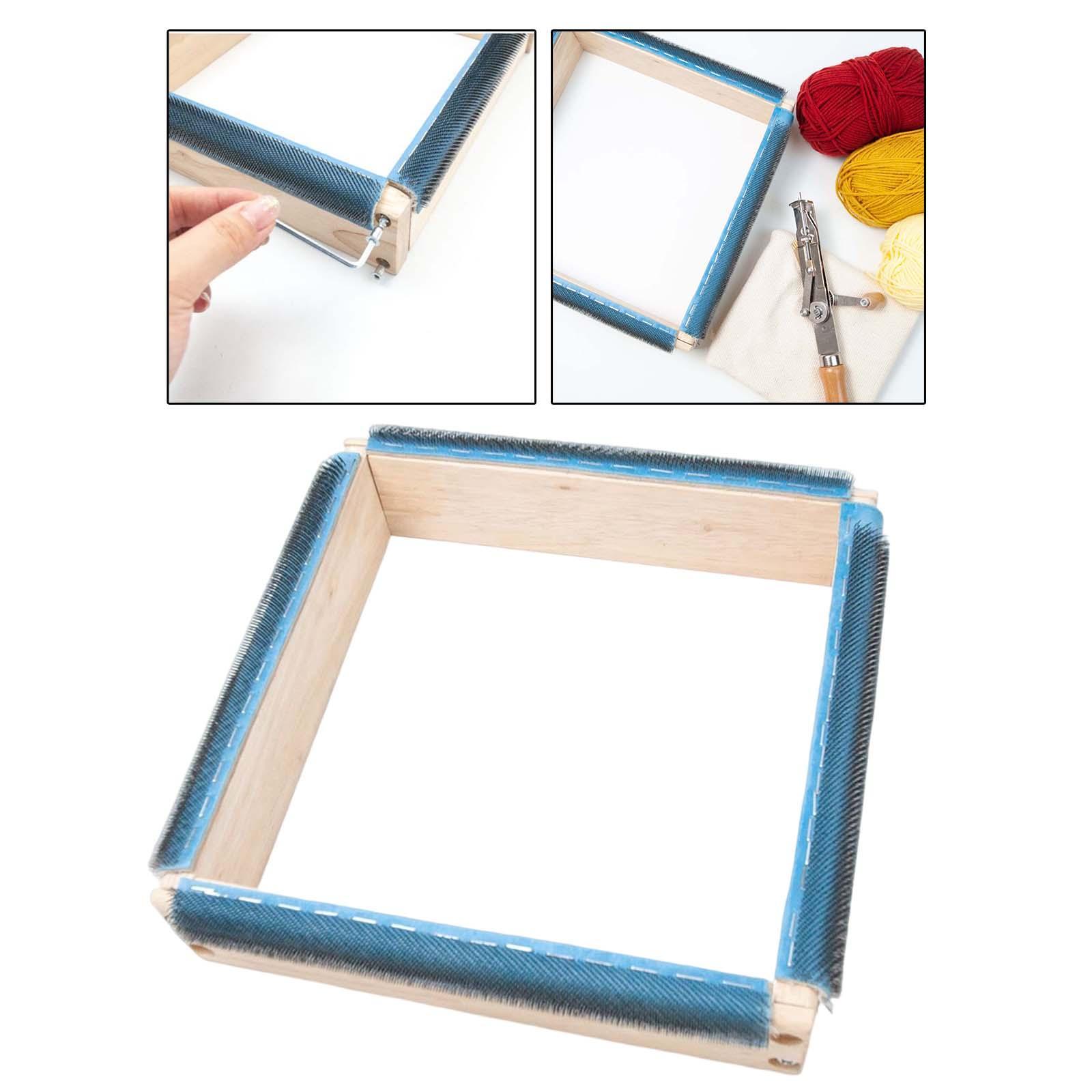 Practical Embroidery Frame Detachable Sewing Tools Wood DIY Durable Craft Cross Stitch Hoop Rug Hooking Frame for Cross Stitch