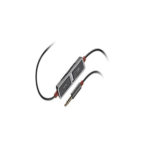 Tai nghe chụp tai có dây, mic khử tiếng ồn hỗ trợ đàm thoại Plantronics Blackwire 225 - Hàng chính hãng