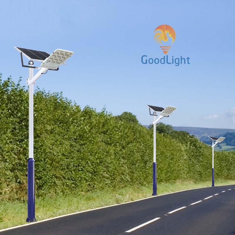 Đèn đường năng lượng mặt trời 100W/200W/300W K100 chất lượng chính hãng, chiếu sáng đường phố, sân vườn