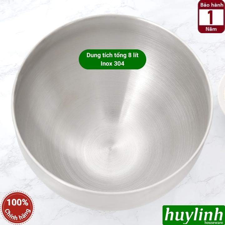 Máy đánh trứng - trộn bột Unie EM5 - 8 lít - 1300W - 3 phụ kiện - Hàng chính hãng