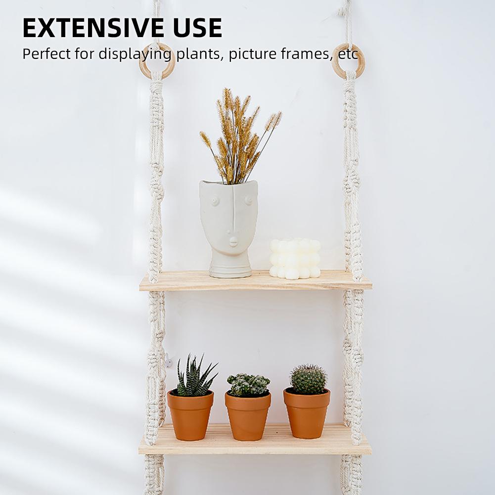 Kệ Treo Tường 3 Tầng Trang Trí Nhà Cửa