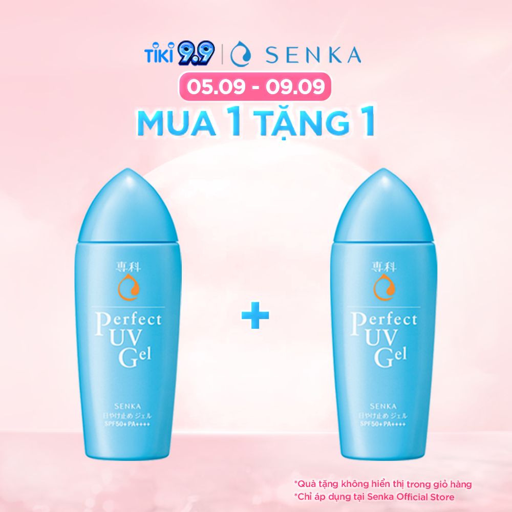 [MUA 1 TẶNG 1] Gel sữa chống nắng Senka Perfect UV Gel 80ml