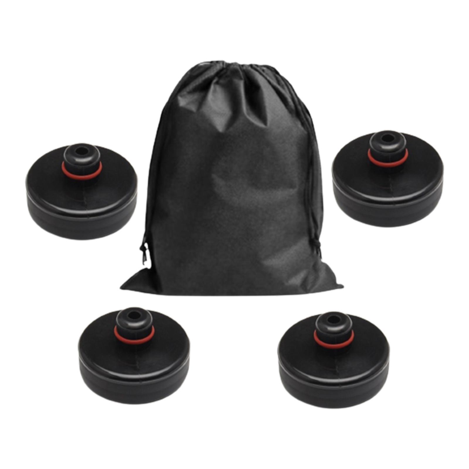 4x Jack Rubber Pad Adapter Frame Protector for Tesla   Accessory