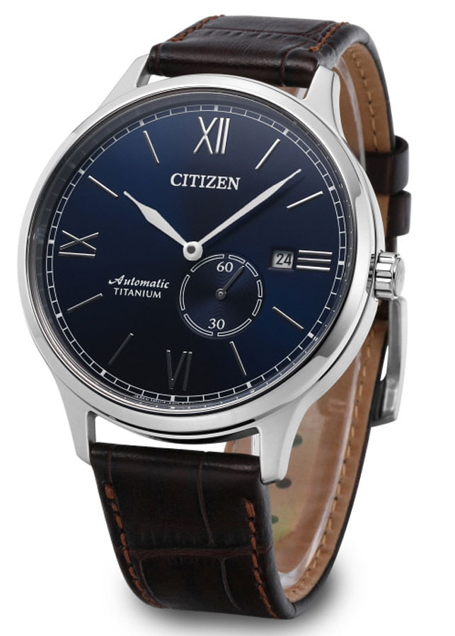 Đồng Hồ Nam Citizen Dây Da NJ0090-21L - Mặt Xanh (Sapphire)