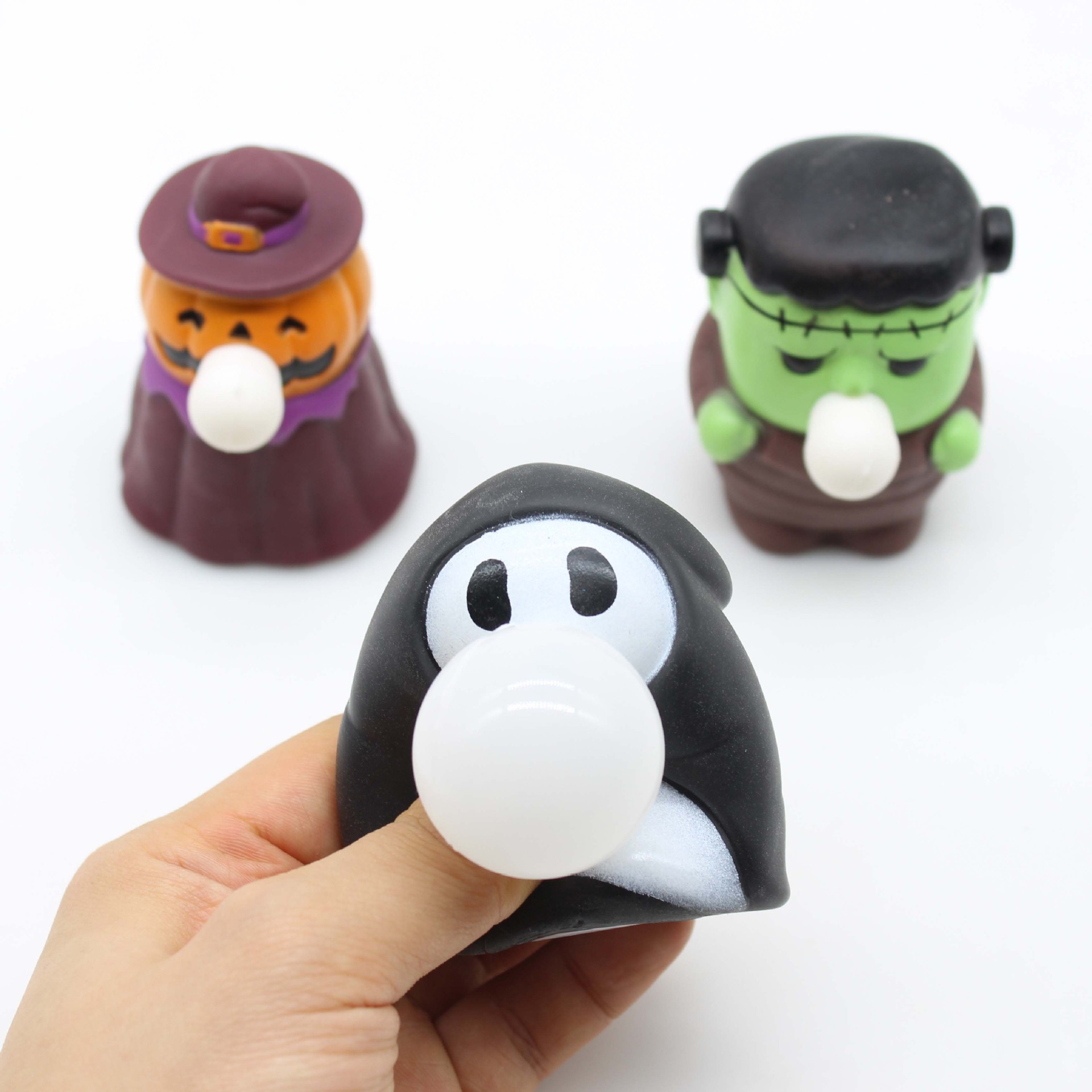 Đồ Chơi Xốp Squishy Giảm Stress Hình Ông Già Noel, Tuần Lộc, Người Tuyết Dễ Thương Cho Bé