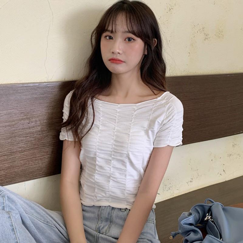 Áo Thun Tay Ngắn Thời Trang Cho Nữ