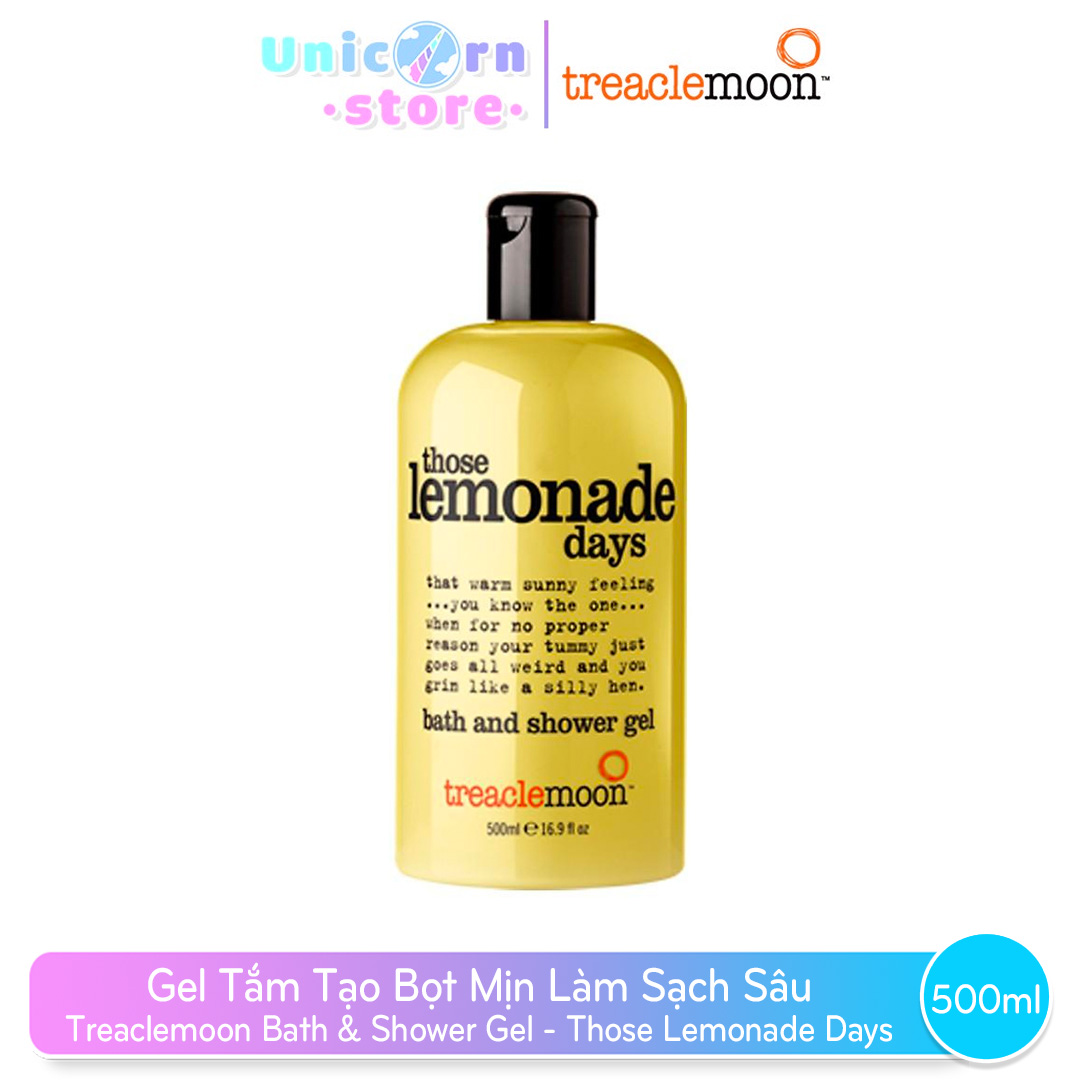 Hình ảnh Gel Tắm Tạo Bọt Mịn Làm Sạch Sâu Treaclemoon Bath Shower Gel