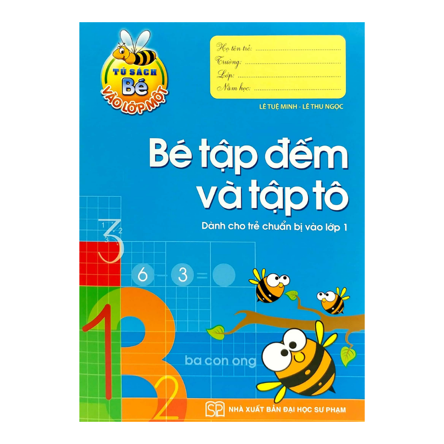 Bé vào lớp một ( Bộ túi 8 cuốn) - Tái Bản