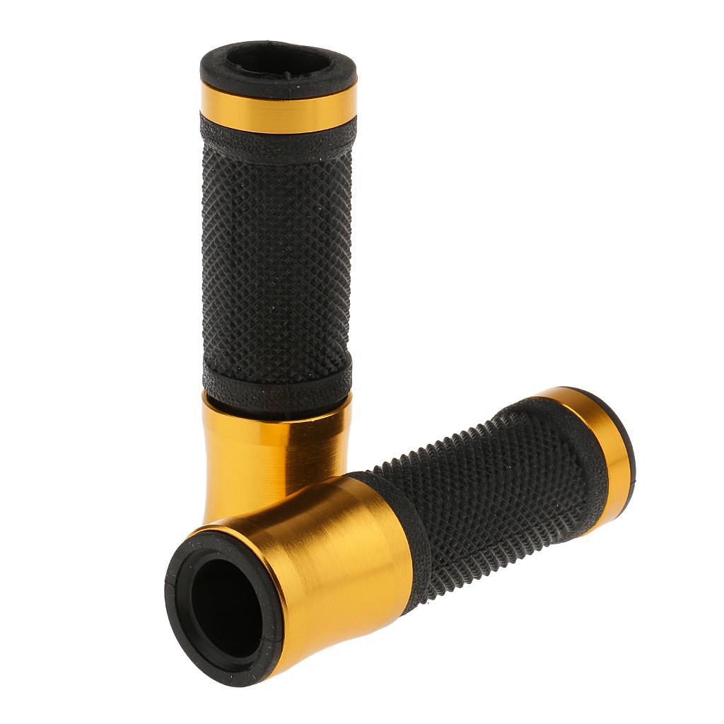 22mm Motorcycle Handlebar Hand Grips & Bar End Set for