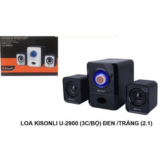 Loa Vi Tính 2.1 Kisonli U-2900 - JL -HÀNG CHÍNH HÃNG