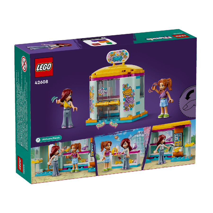 Đồ Chơi Lắp Ráp Cửa Hàng Trang Sức Nhỏ Xinh LEGO FRIENDS 42608 (129 chi tiết)