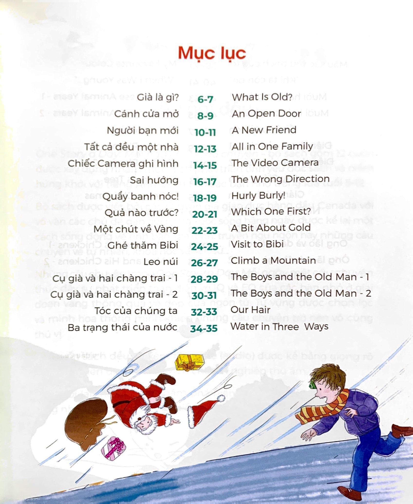 Sách - Sách Mỗi Ngày Một Câu Chuyện - One Story A Day - 365 Câu Chuyện Truyền Cảm Hứng Giáo Dục Hàng Đầu Canada (Trọn Bộ)