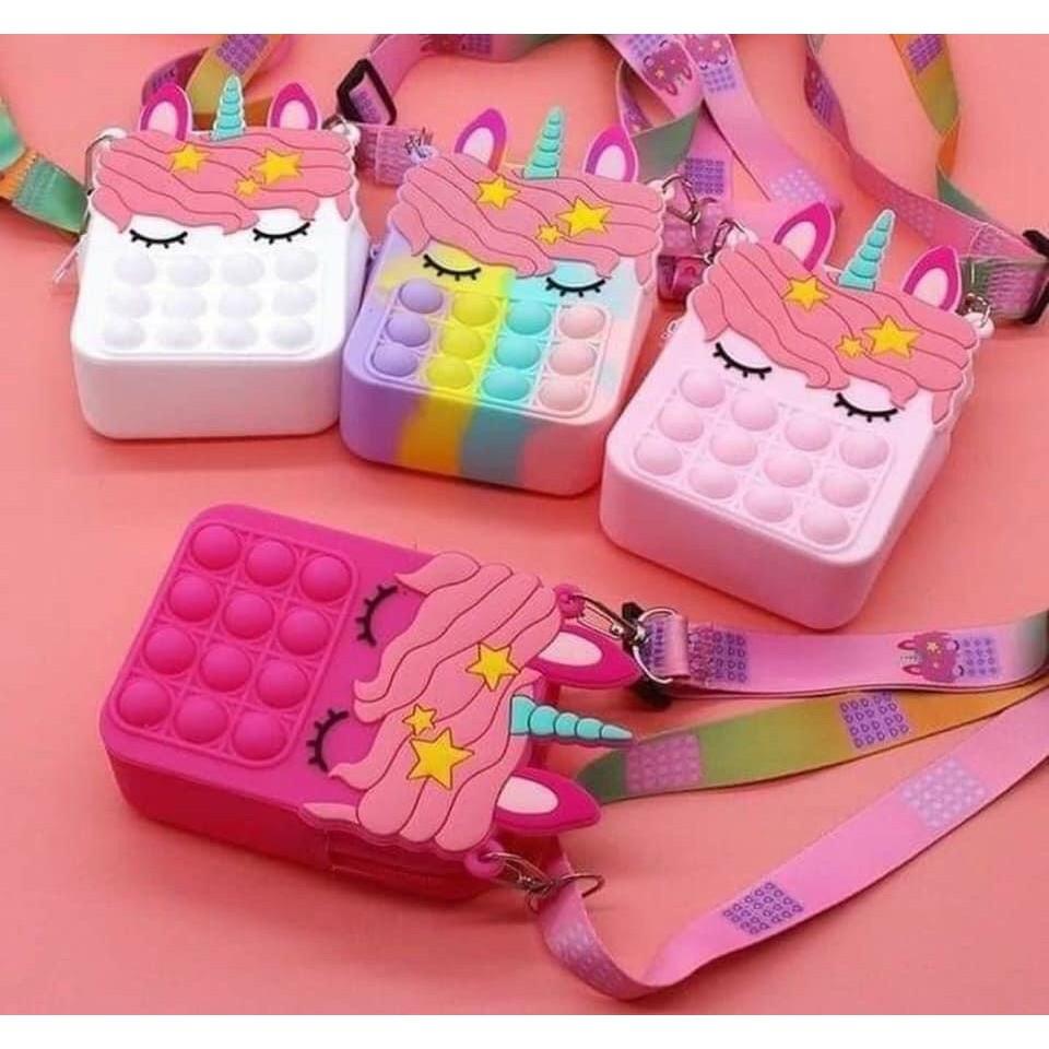 Túi đựng lì xì Tết 2023 popit unicorn