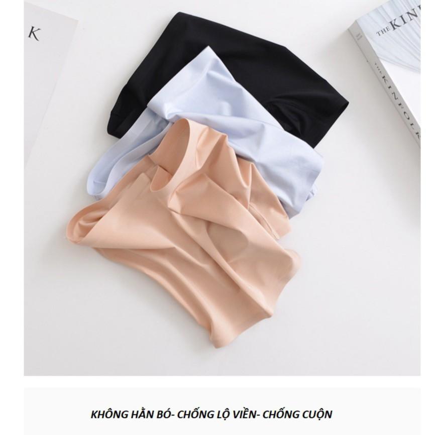 Quần Lót Nữ Dạng Boxer Băng Lụa Giấu Viền Siêu Mềm Nhẹ P469
