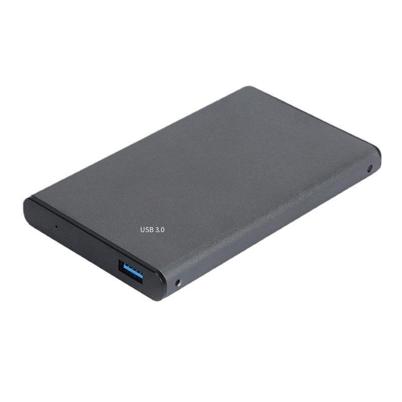 Hộp đĩa cứng kim loại kiểu dáng mới nhất phù hợp với ổ cứng cơ thể rắn SSD Hộp đĩa cứng di động gắn ngoài tốc độ cao 2,5 inch USB3.0