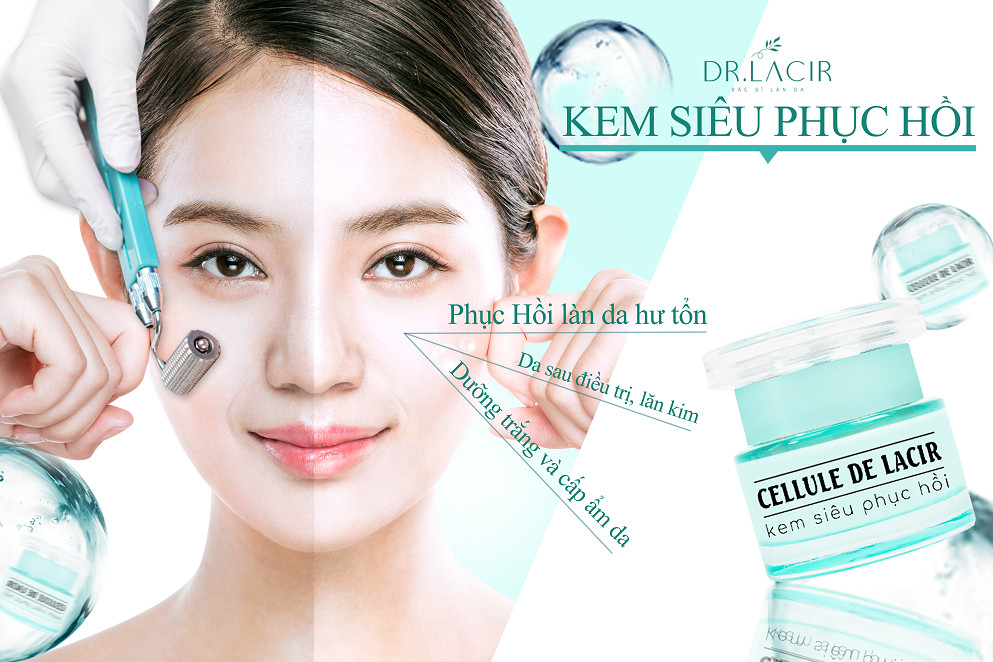 [[ Kem Siêu Phục Hồi Cellule De Lacir ]] - Da Nhiễm Corticoid, Thuỷ Ngân, Chì, Yếu - Chính Hãng Hàn Quốc Dr. Lacir