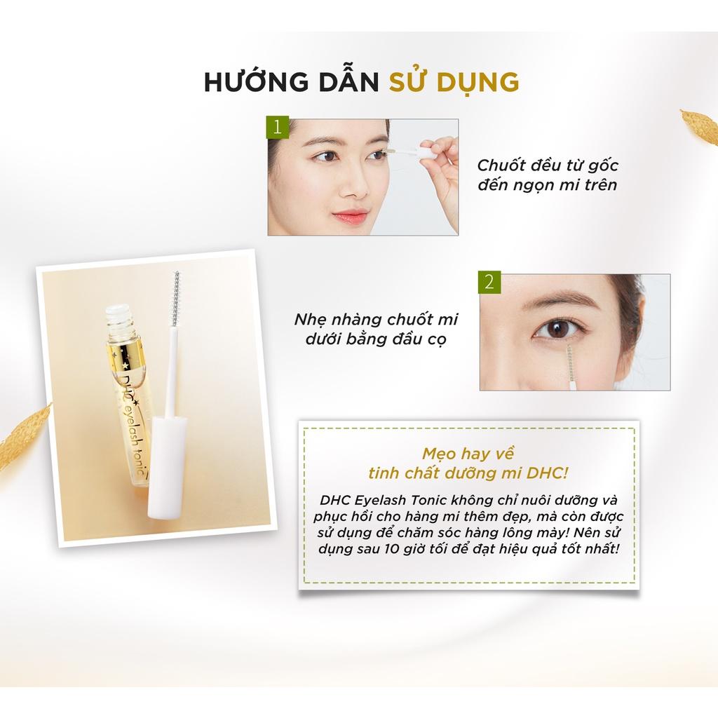 Tinh Chất Dưỡng Mi Dài Dày Khỏe DHC Eyelash Tonic Mi Dài, Dày, Cong Vút Chỉ Sau 4 Tuần 6.5ml