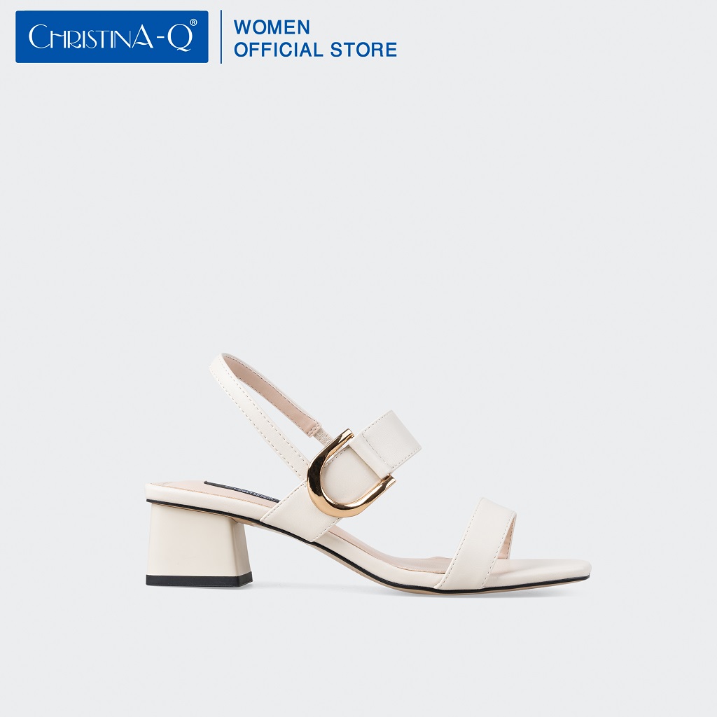 Giày Sandals Nữ Gót Trụ ChristinA-Q XDN297