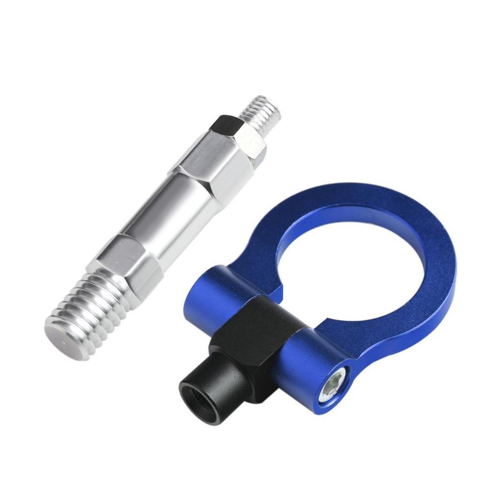 8'' Car Trailer Tow Hook Hitch Front Rear Towing  for  F Series Blue