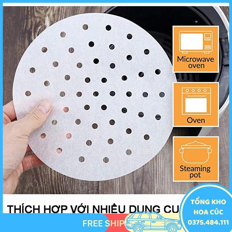 Sét 100 Giấy Nến Đục Lỗ Size 23Cm - Vận Chuyển Miễn Phí Toàn Quốc