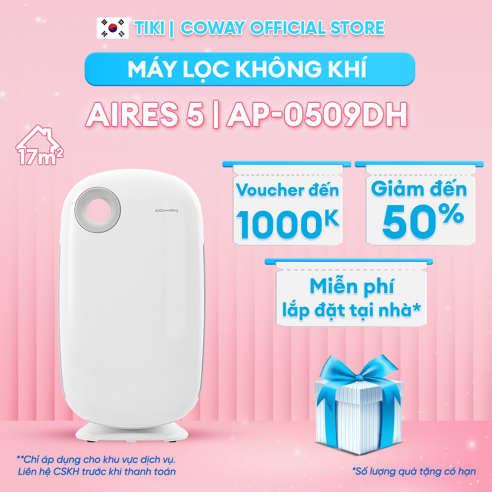 Máy lọc không khí Coway Aires AP-0509DH - Hàng chính hãng